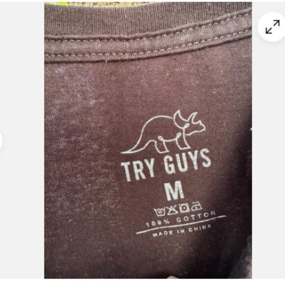 The Try Guys Humor Legends Of The Internet 2019 Tour T-shirt Black Mens Small - Picture 3 of 6